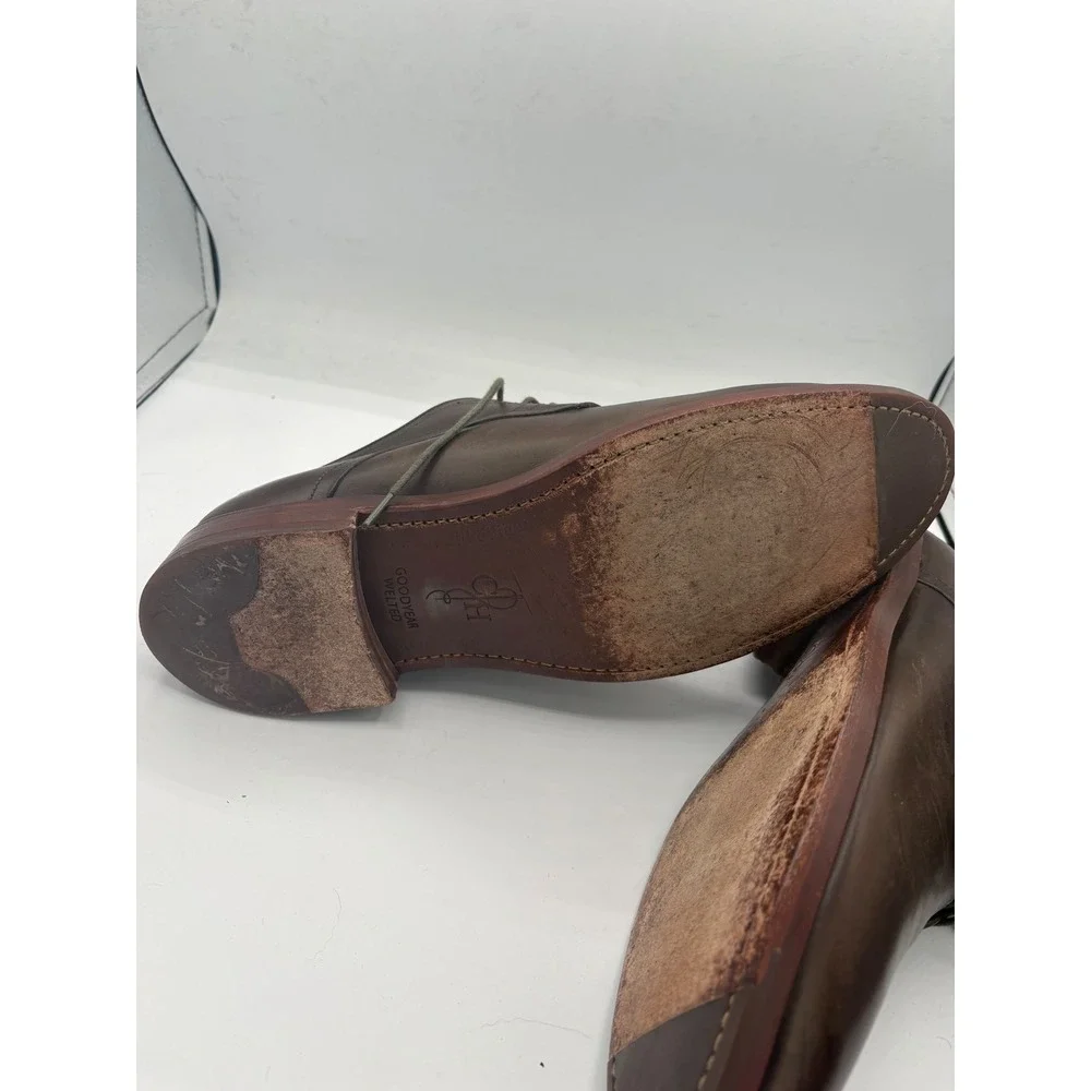 Cole Haan Harrison Goodwill welted  Derby Mens Brown Leather Size 9.5 M